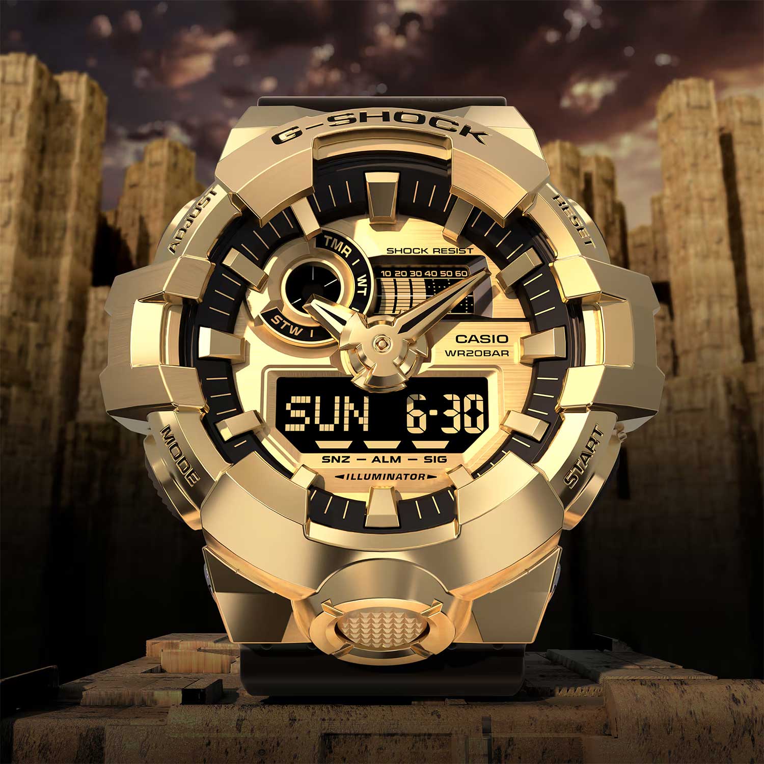 Японские наручные часы CASIO G-SHOCK GM-700G-9A