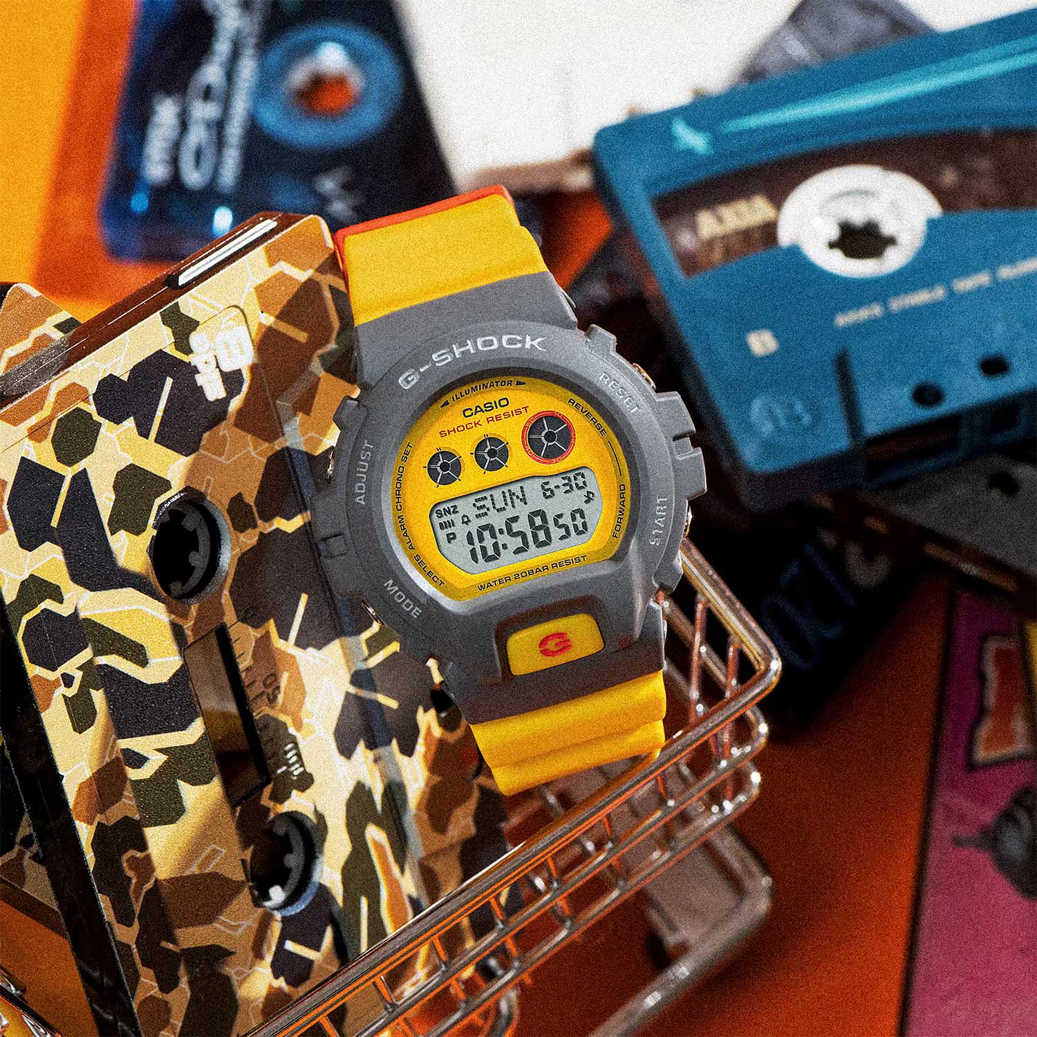 Японские наручные часы CASIO G-SHOCK GMD-S6900Y-9