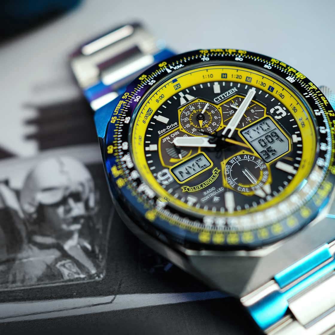 Японские наручные часы Citizen JY8125-54L с хронографом