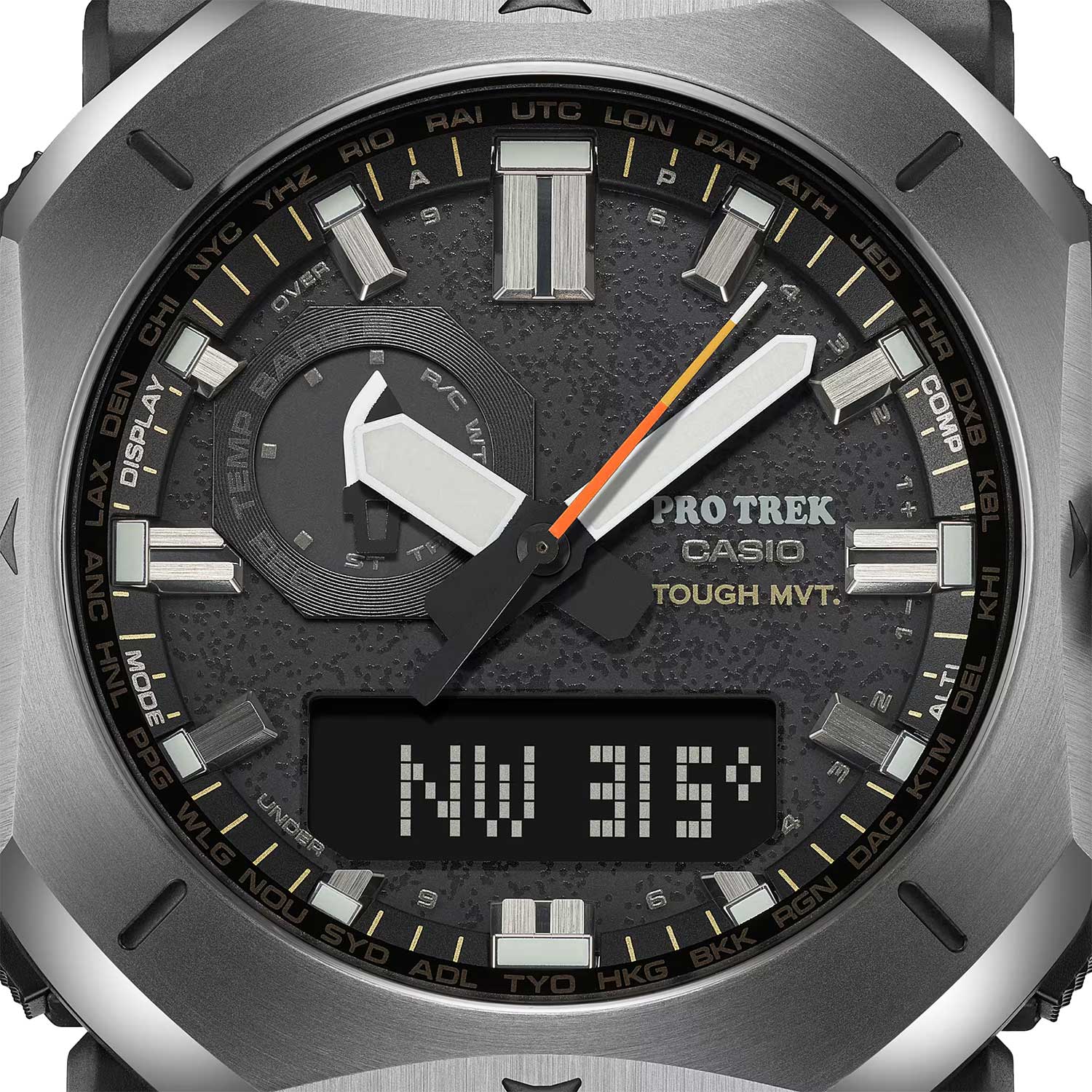 Японские наручные часы Casio Pro Trek PRW-6900Y-1E с хронографом