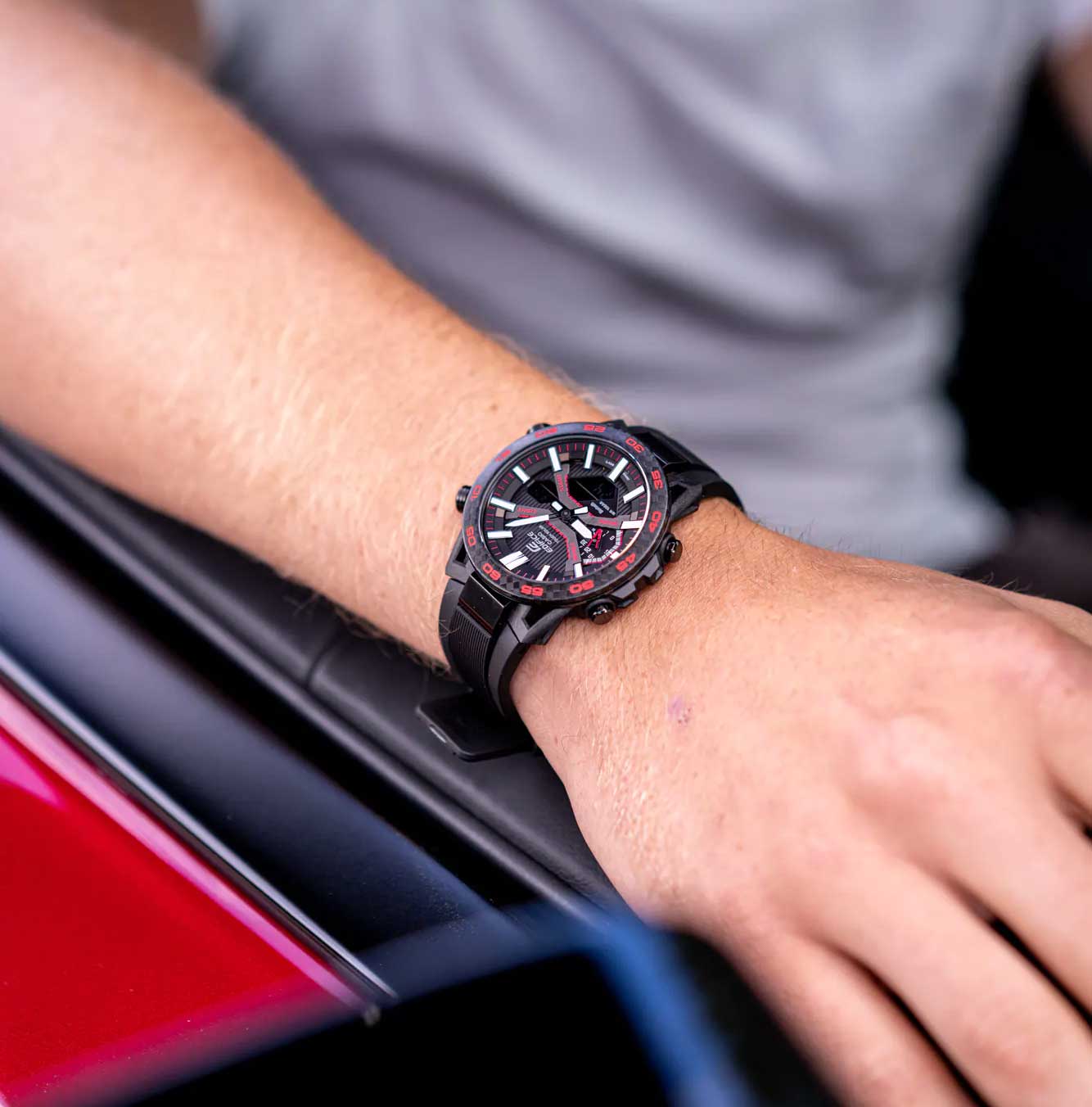 Японские наручные часы CASIO EDIFICE ECB-2000PB-1A