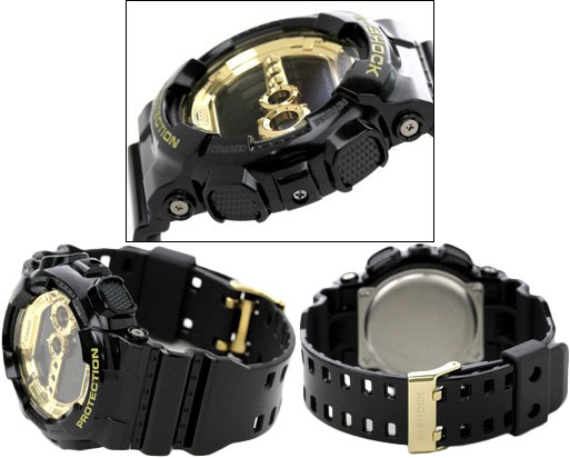 Японские наручные часы Casio G-SHOCK GD-100GB-1E с хронографом