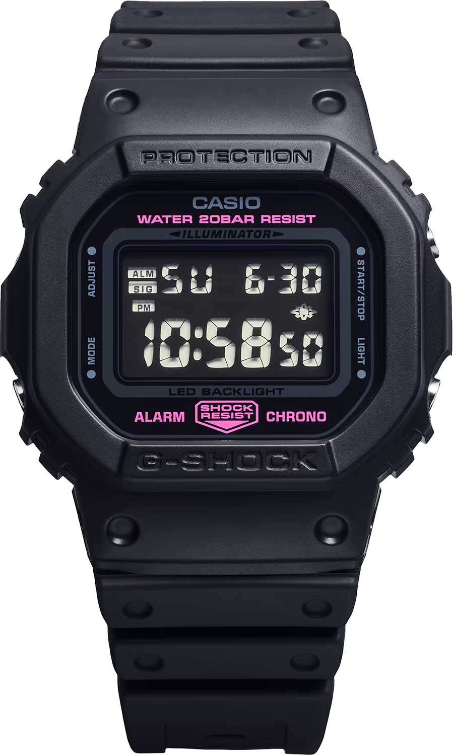Японские наручные часы CASIO G-SHOCK DW-5600PK-1