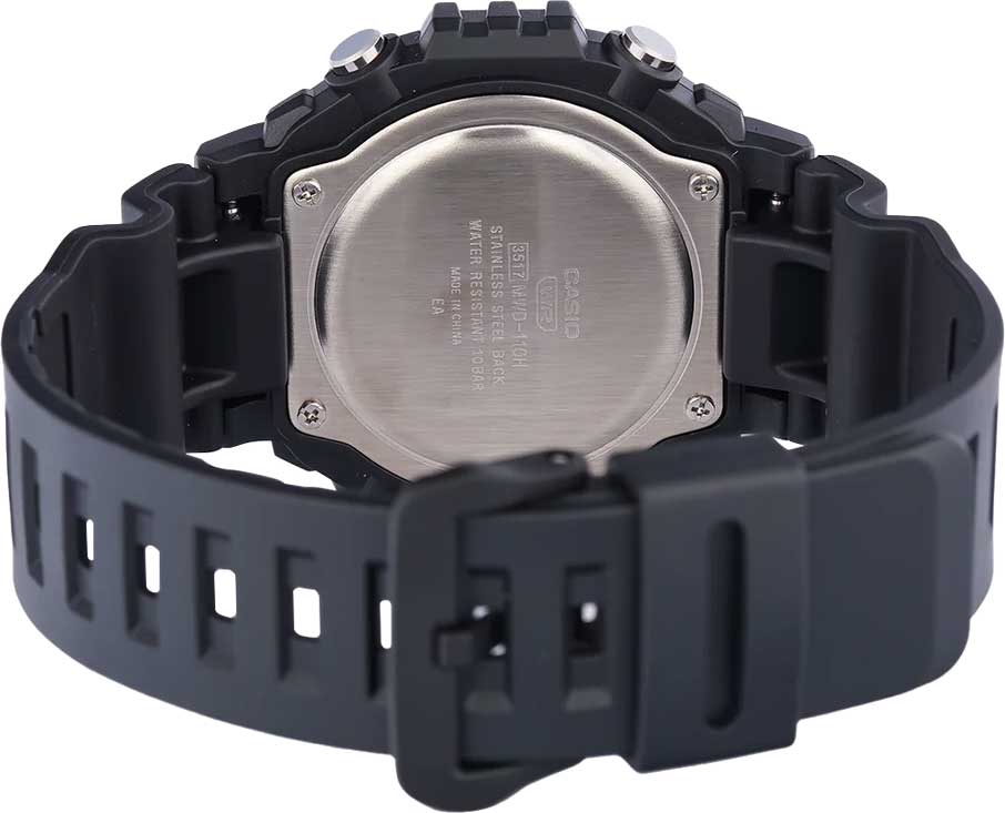Японские наручные часы Casio Collection MWD-110HB-1B с хронографом