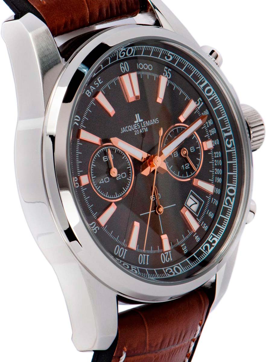 Наручные часы Jacques Lemans 1-2117W с хронографом