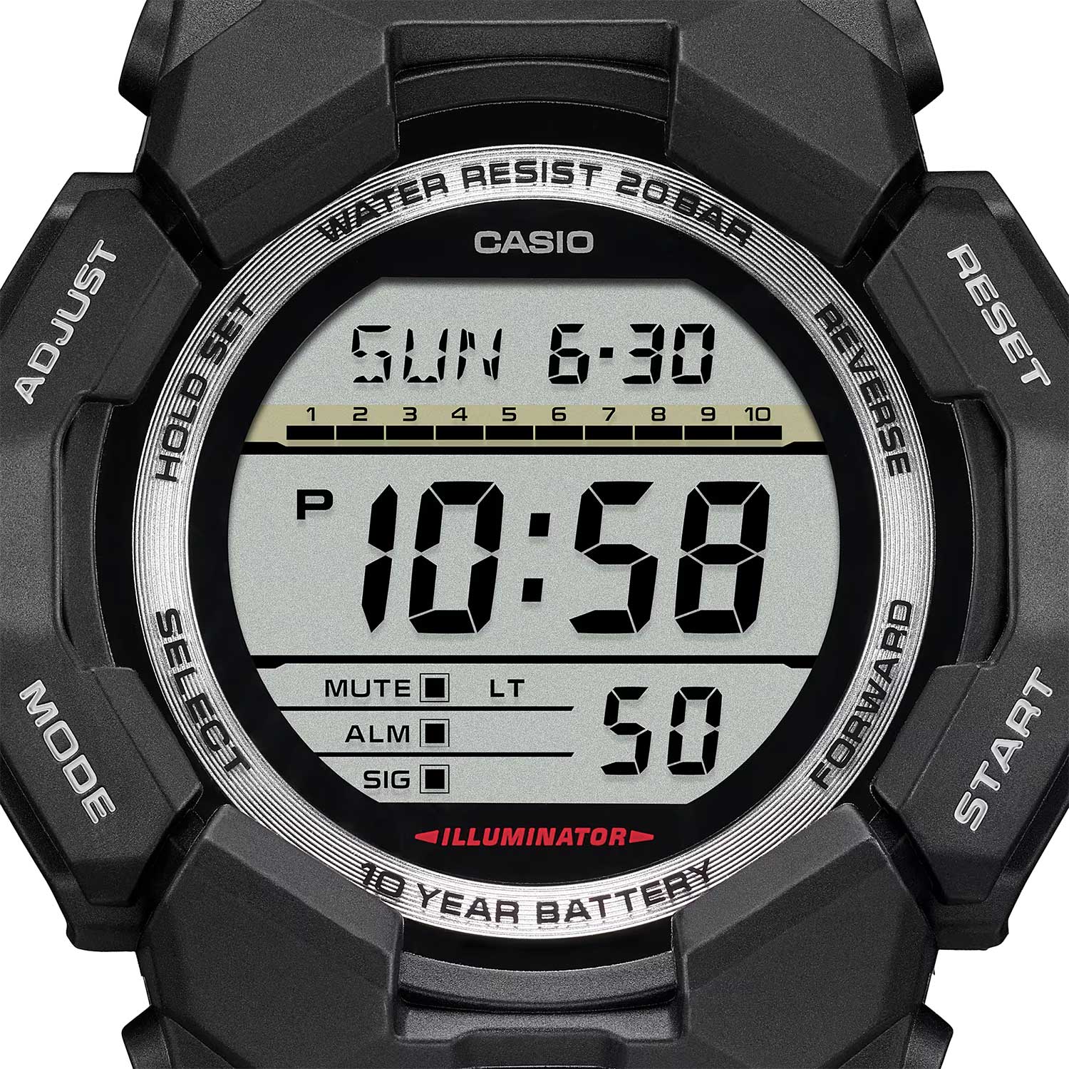 Японские наручные часы CASIO G-SHOCK GD-010-1