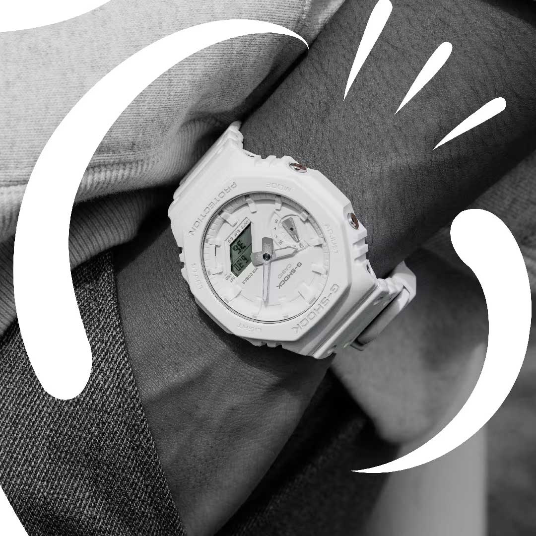 Японские наручные часы CASIO G-SHOCK GA-2100-7A7