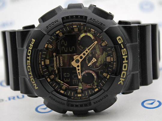 Японские наручные часы CASIO G-SHOCK GA-100CF-1A9