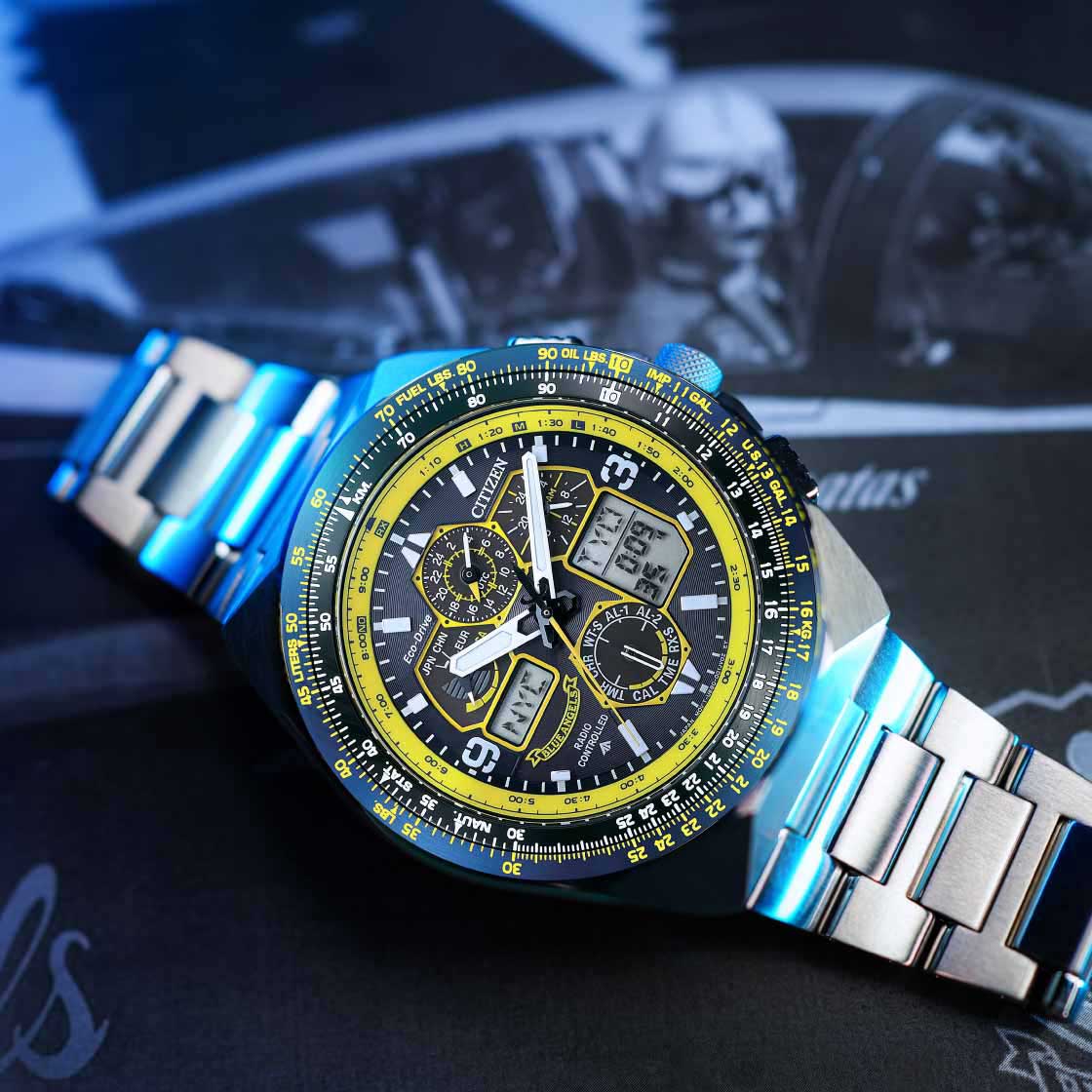 Японские наручные часы Citizen JY8125-54L с хронографом