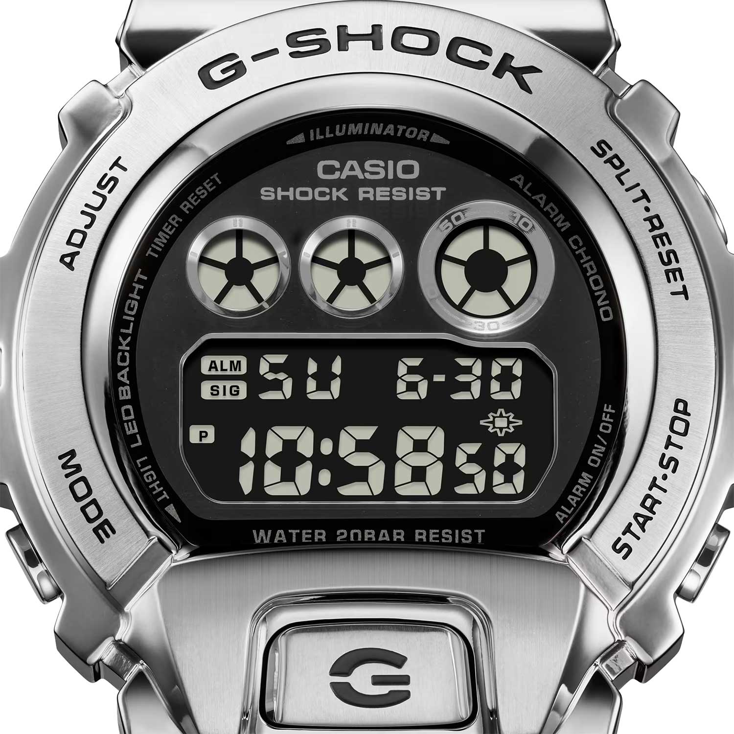 Японские наручные часы CASIO G-SHOCK GM-6900U-1