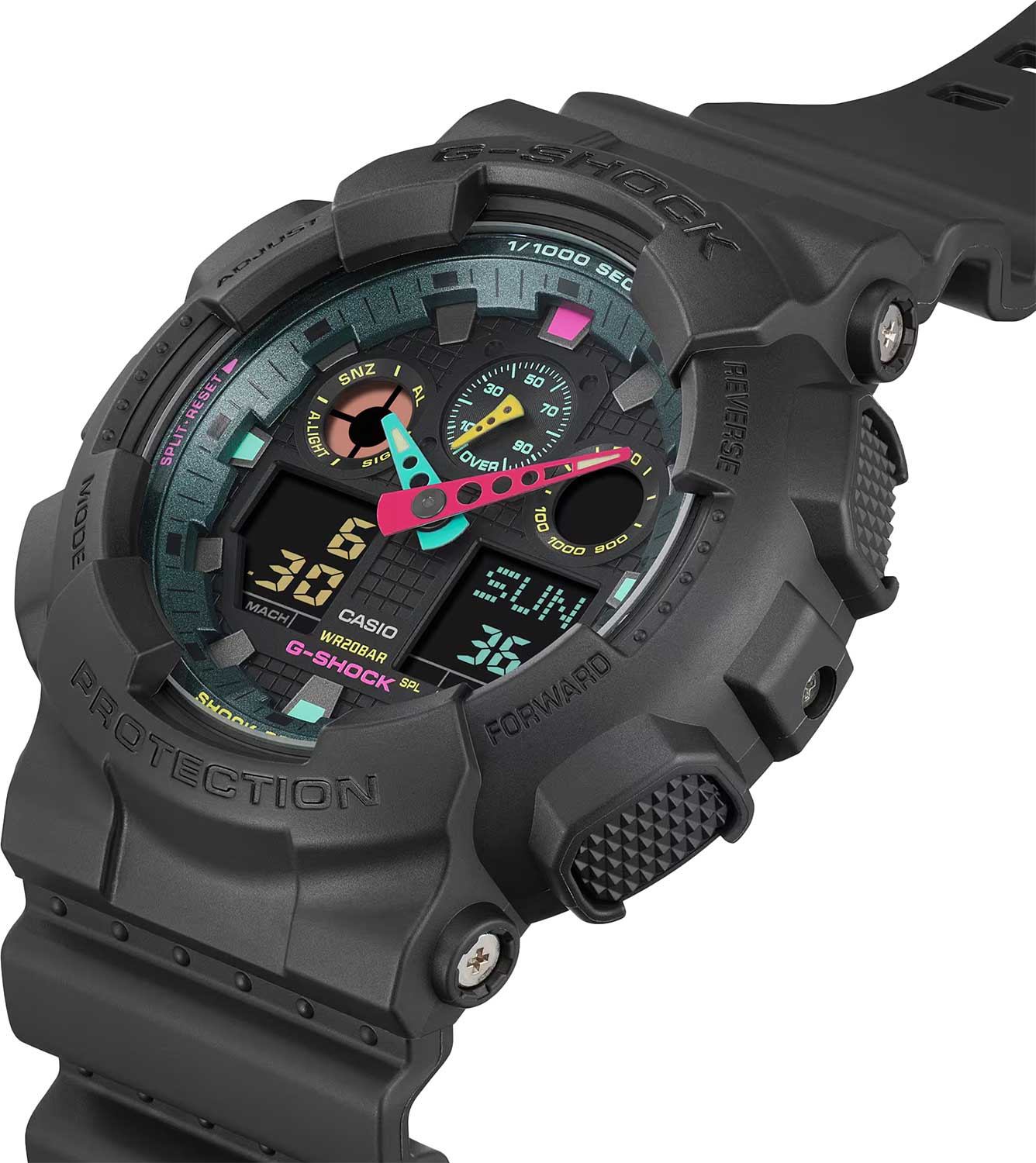 Японские наручные часы CASIO G-SHOCK GA-100MF-1A