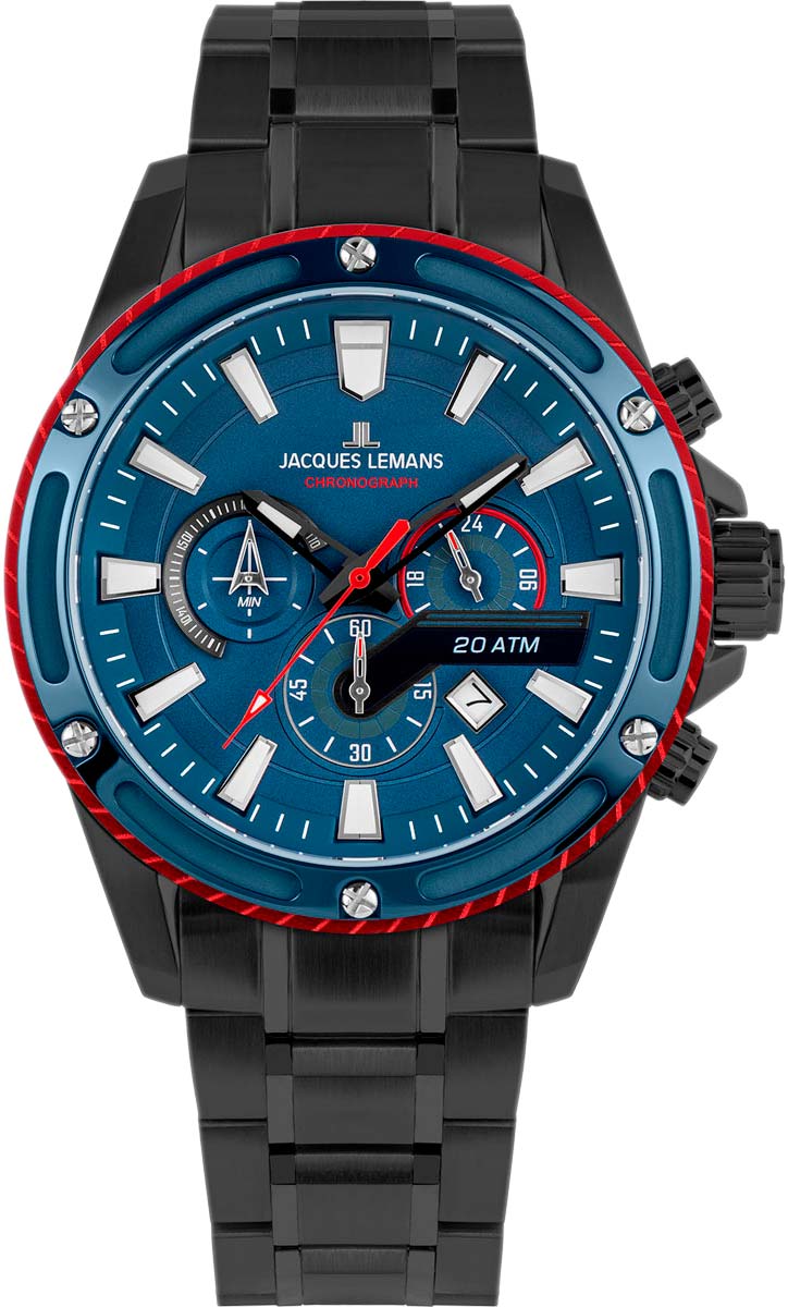 Наручные часы Jacques Lemans 1-2141G с хронографом