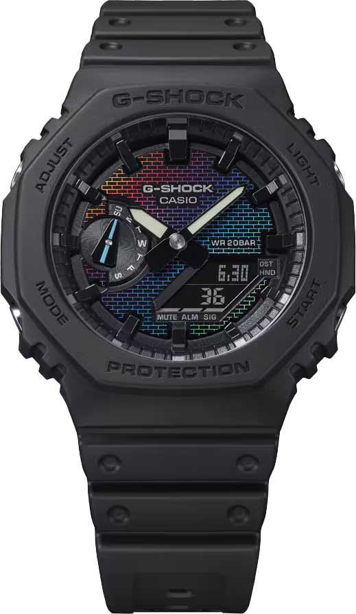 Японские наручные часы CASIO G-SHOCK GA-2100RW-1A