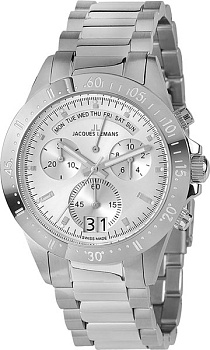 Наручные часы Jacques Lemans 40-10A с хронографом