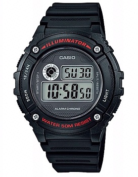 Японские наручные часы CASIO CASIO COLLECTION W-216H-1A