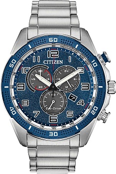 Японские наручные часы Citizen AT2440-51L с хронографом