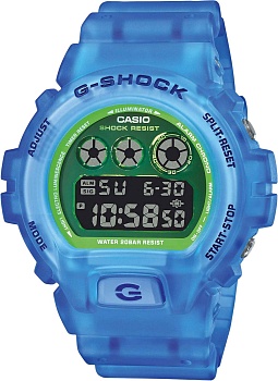 Японские наручные часы Casio DW-6900LS-2ER с хронографом