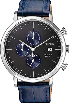 Японские наручные часы Citizen AN3610-04H с хронографом