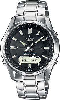 Японские наручные часы Casio Radio Controlled LCW-M100DSE-1A с хронографом