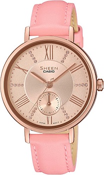 Японские наручные часы Casio Sheen SHE-3066PGL-4A