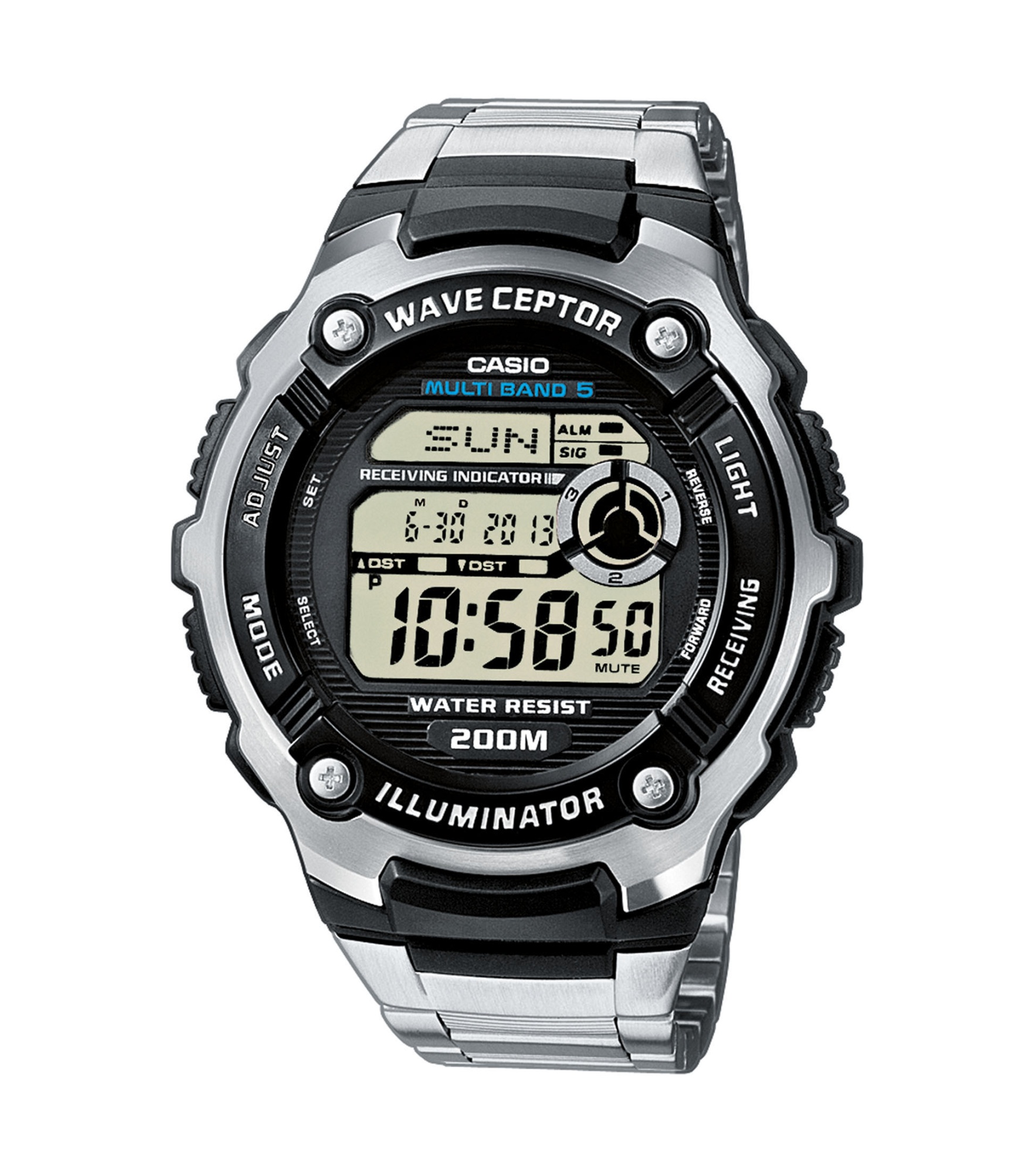 Японские наручные часы CASIO WAVE CEPTOR WV-200RD-1AEF