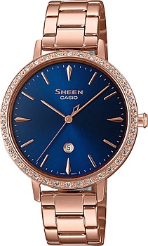 Японские наручные часы Casio Sheen SHE-4535YPG-2A
