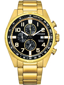 Японские наручные часы Citizen AN3652-55E с хронографом